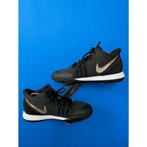 Nike Boys Kyrie 5 AQ2456-007 Black Basketball Shoes Sneakers Size 7Y